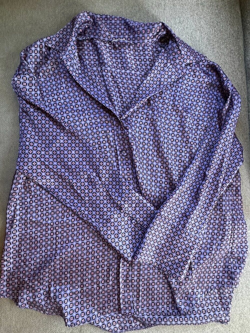 Zara Silky feel button down dress shirt
